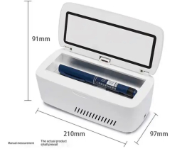 Insulin cooling fridge