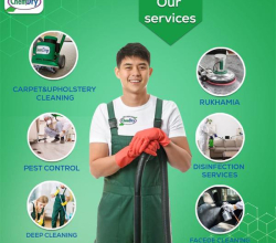 Commercial deep cleaning